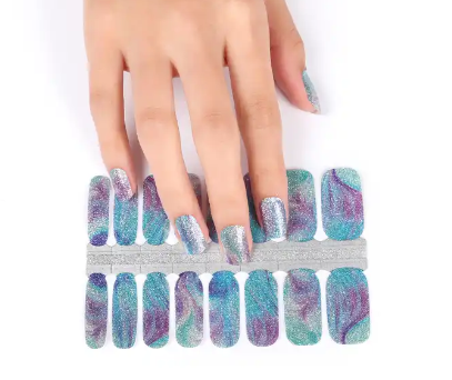 Peaceful Seas Nail Wrap