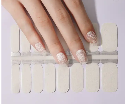 Elegant Lace Nail Wrap