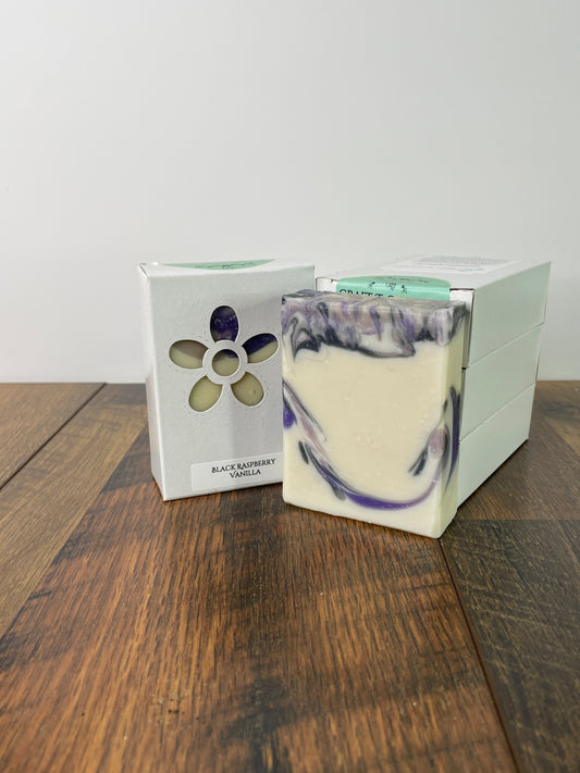 Black Raspberry Vanilla Handcrafted Soap
