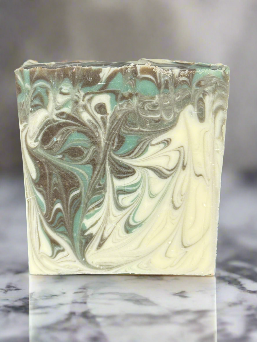 Frosted Pine Cone Handcrafted Soap