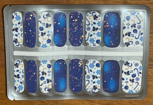 Holiday Nights Nail Wrap