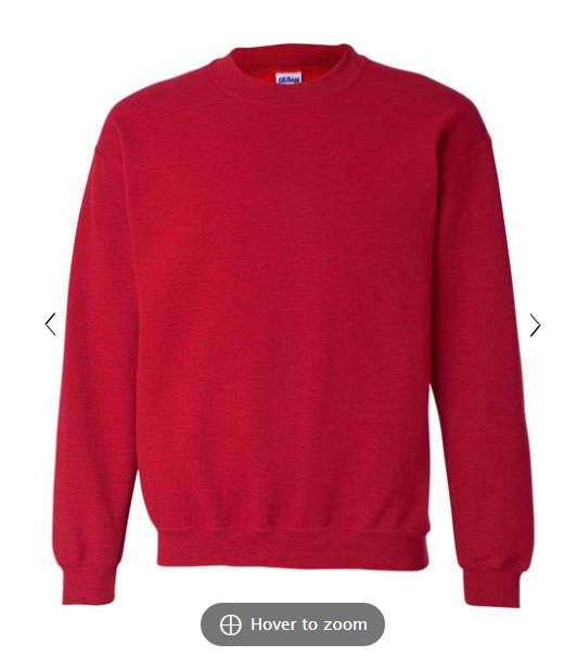 Blank Sweatshirt Dark Color Size S - XL for Sublimation and Transfers