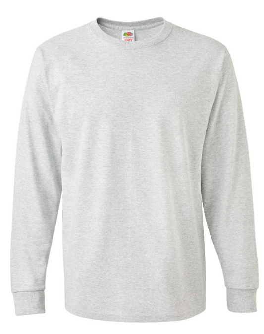 Blank Long Sleeve Light Color Size S - XL T-Shirts for Sublimation and Transfers