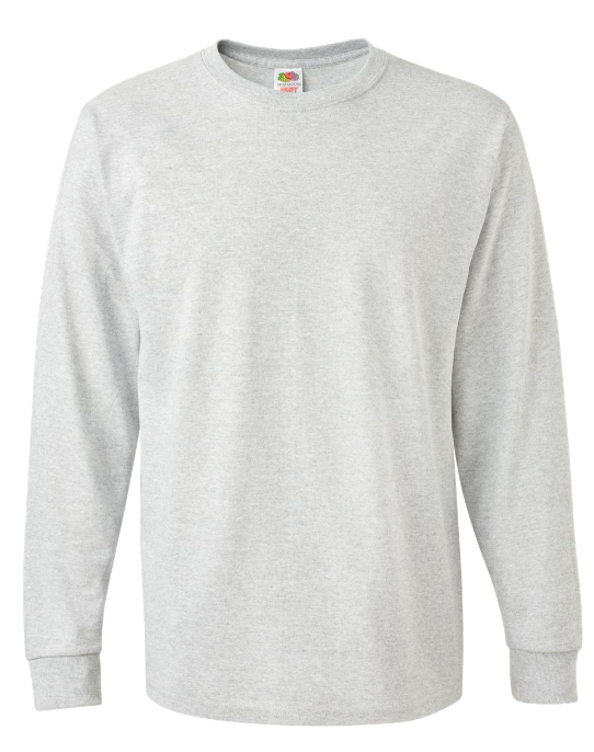 Blank Long Sleeve Light Color Size 2XL - 5XL T-Shirts for Sublimation and Transfers