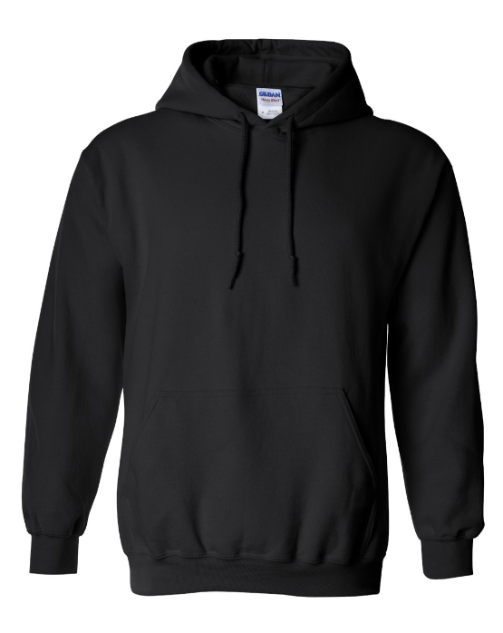 Blank Hoodie Dark Color Size S - XL for Sublimation and Transfers