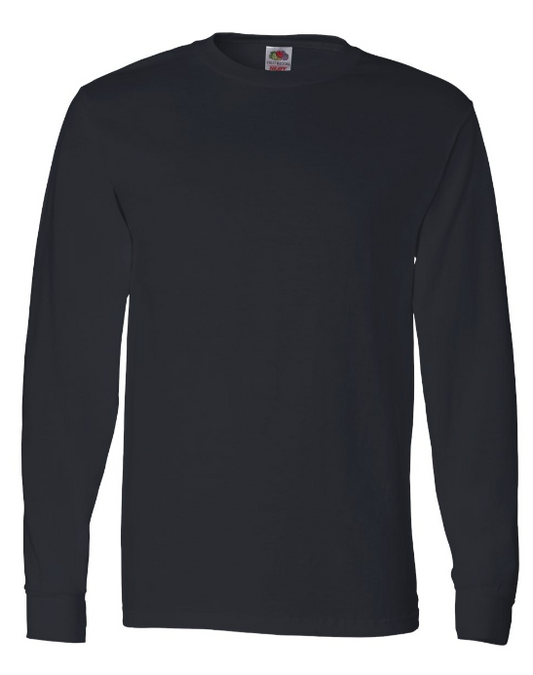 Blank Long Sleeve Dark Color Size 2XL - 5XL T-Shirts for Sublimation and Transfers