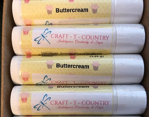 Handcrafted Buttercream Lip Balm