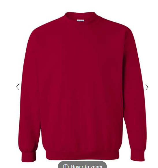 Blank Sweatshirt Dark Color Size S - XL for Sublimation and Transfers