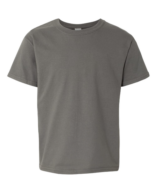 Blank Short Sleeve Solid Youth T-shirt for Sublimation and Decals