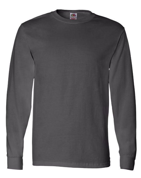 Blank Long Sleeve Dark Color Size 2XL - 5XL T-Shirts for Sublimation and Transfers