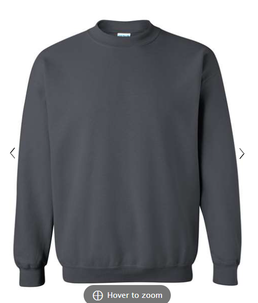 Blank Sweatshirt Dark Color Size S - XL for Sublimation and Transfers