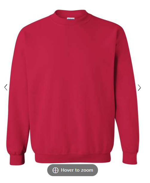 Blank Sweatshirt Dark Color Size 2XL - 5XL for Sublimation and Transfers