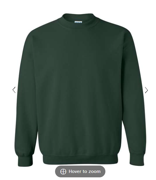 Blank Sweatshirt Dark Color Size S - XL for Sublimation and Transfers