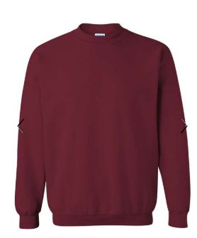 Blank Sweatshirt Dark Color Size 2XL - 5XL for Sublimation and Transfers