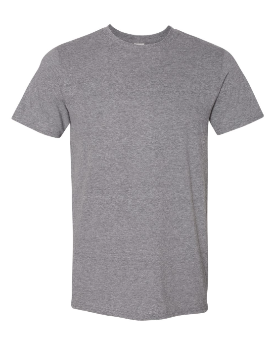 Blank Short Sleeve Heathered Size 2XL - 5XL T-Shirts for Sublimation and Decals