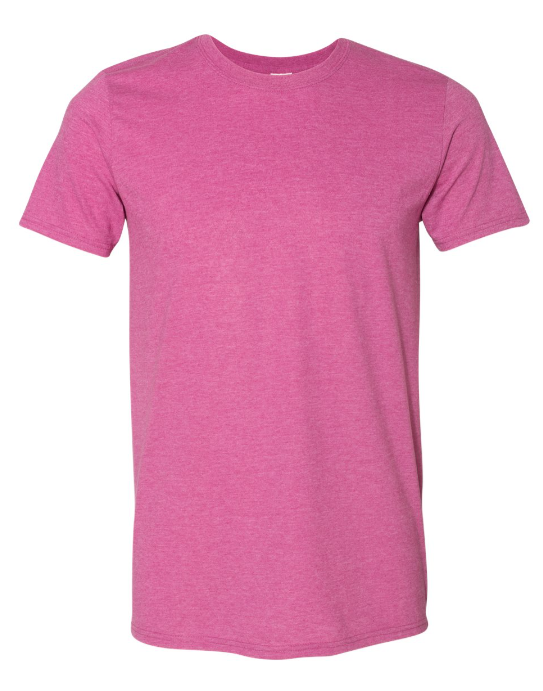 Blank Short Sleeve Heathered Size 2XL - 5XL T-Shirts for Sublimation and Decals