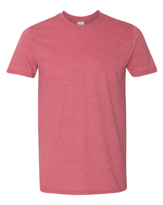 Blank Short Sleeve Heathered Size 2XL - 5XL T-Shirts for Sublimation and Decals