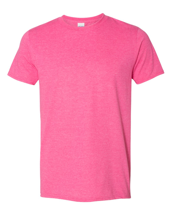 Blank Short Sleeve Heathered Size 2XL - 5XL T-Shirts for Sublimation and Decals