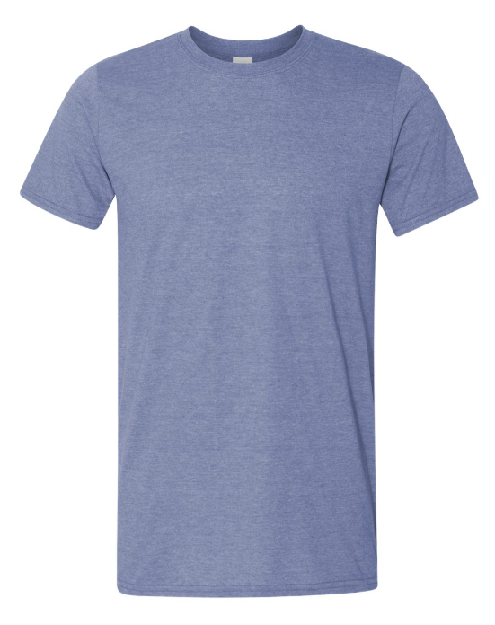 Blank Short Sleeve Heathered Size 2XL - 5XL T-Shirts for Sublimation and Decals