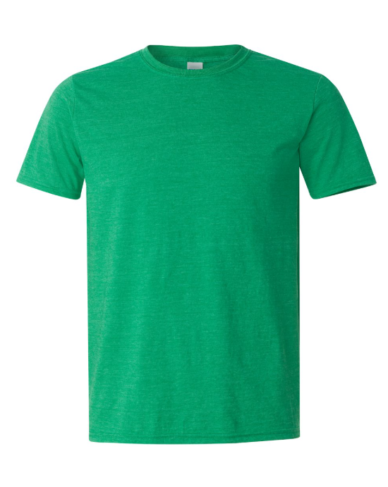 Blank Short Sleeve Heathered Size 2XL - 5XL T-Shirts for Sublimation and Decals