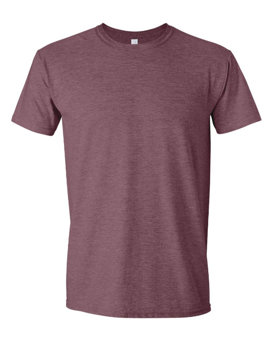 Blank Short Sleeve Heathered Size 2XL - 5XL T-Shirts for Sublimation and Decals