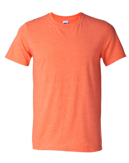 Blank Short Sleeve Heathered Size 2XL - 5XL T-Shirts for Sublimation and Decals