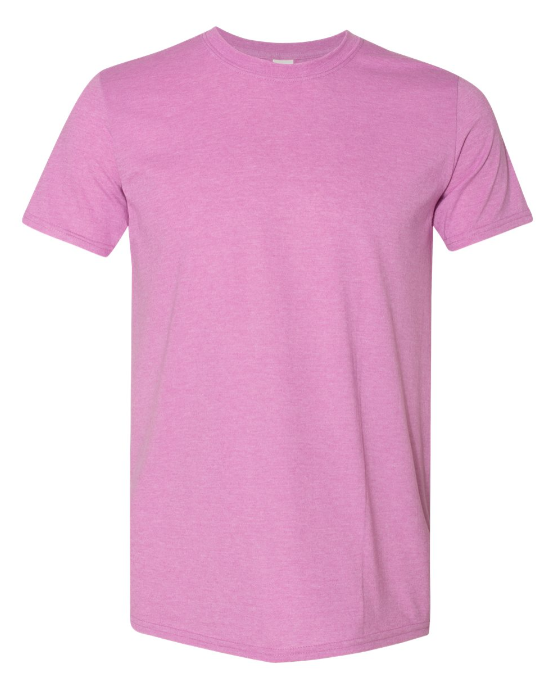 Blank Short Sleeve Heathered Size 2XL - 5XL T-Shirts for Sublimation and Decals