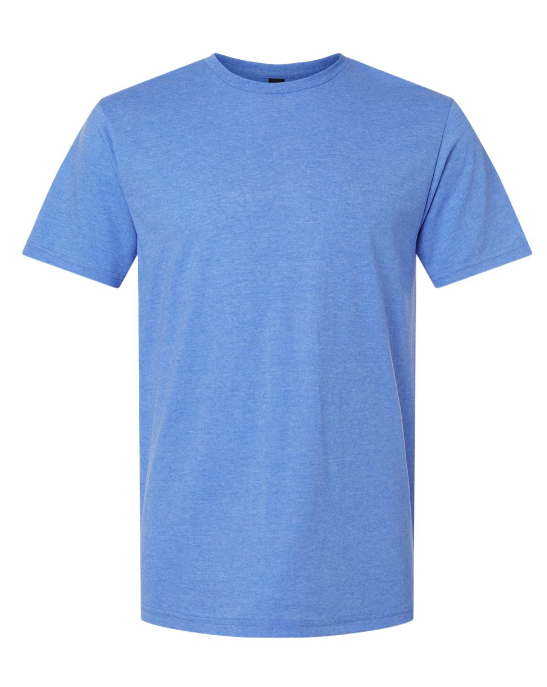 Blank Short Sleeve Heathered Size 2XL - 5XL T-Shirts for Sublimation and Decals