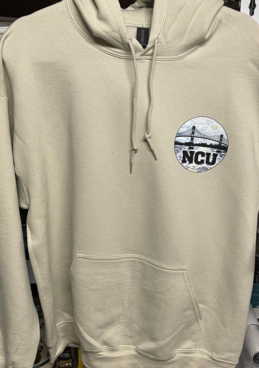 NCU Organization Hoodie Light Color Size 2XL - 5XL