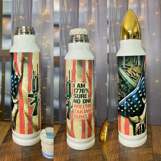Take My Guns Bullet Tumbler