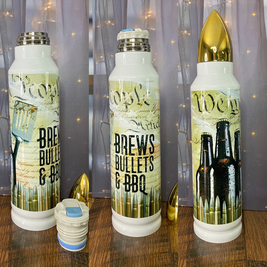 Brews Bullets Bbq Bullet Tumbler