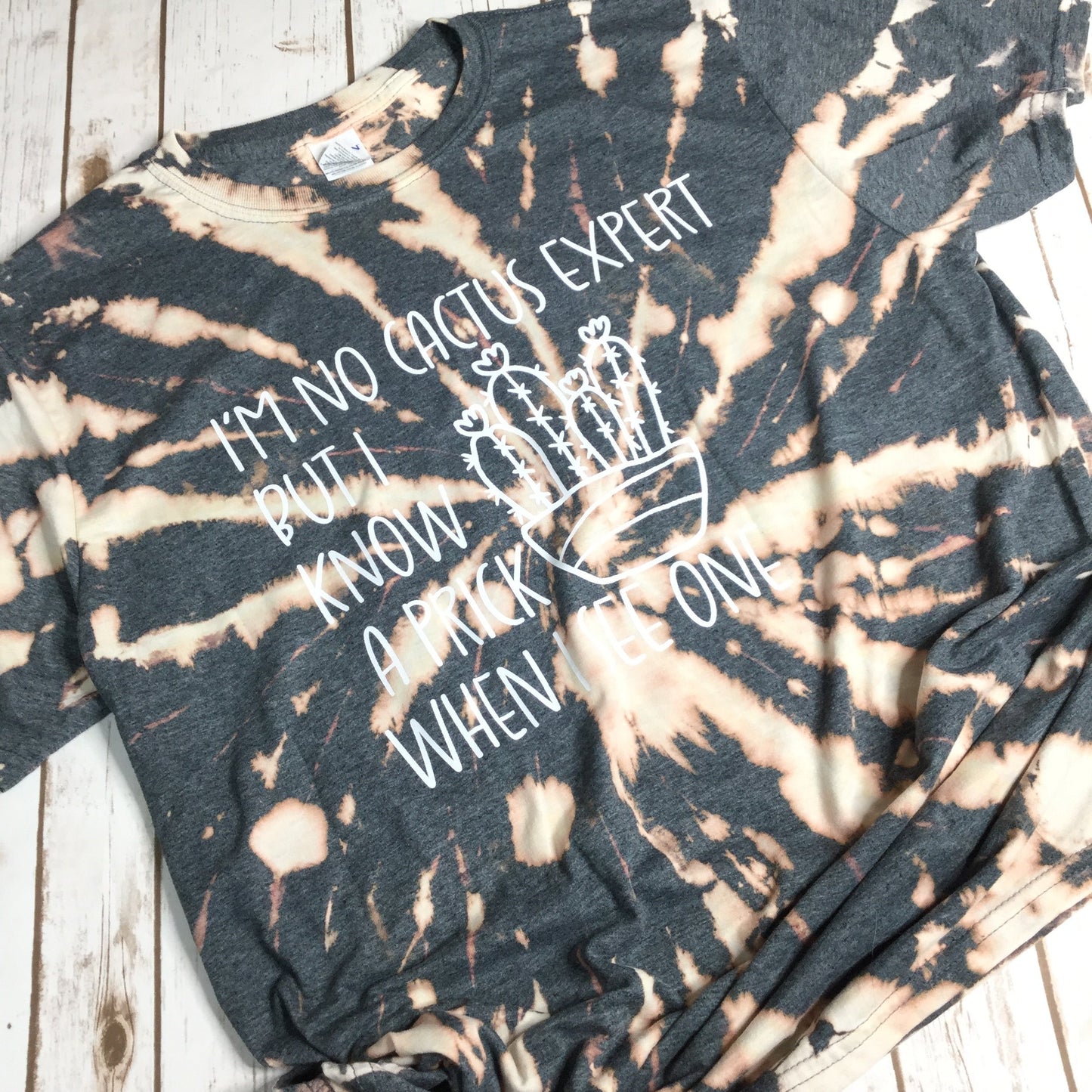 No Cactus Expert But Heathered T-shirt