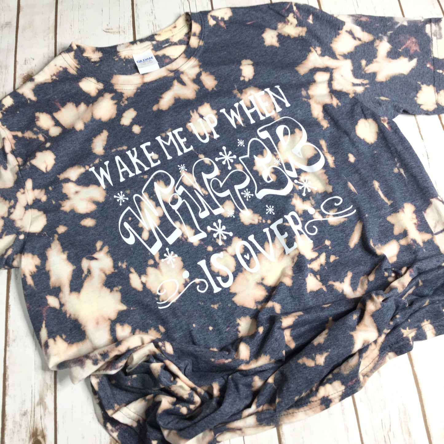 Wake Me Up When Winter is Over Dark T-shirt