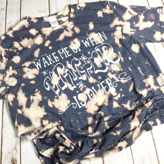 Wake Me Up When Winter is Over Dark T-shirt