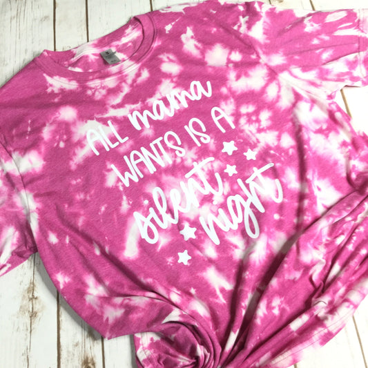 Pink Silent Night T-shirt