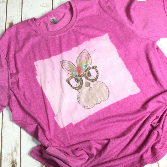 X Large Pink Rabbit T-shirt