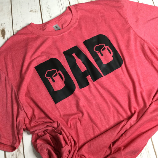 2XL Red Dad T-Shirt