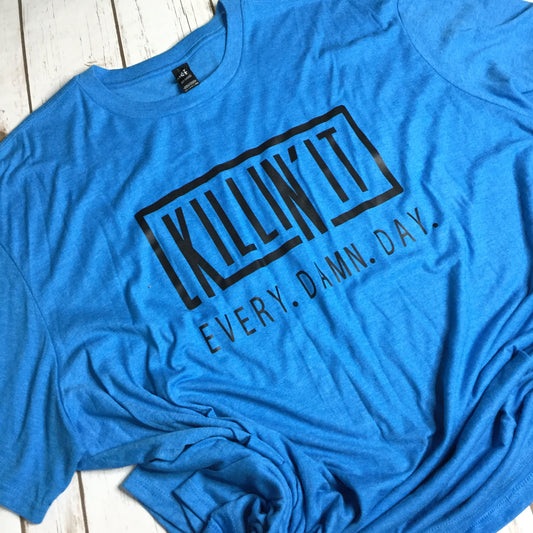 Killin It Blue T-shirt