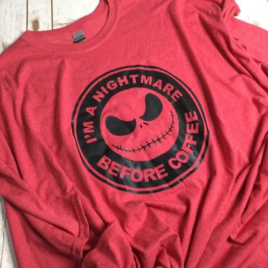 Nightmare Before Coffee T-Shirt