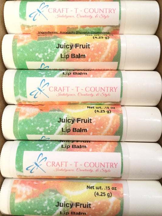 Handcrafted Juicy Fruits Lip Balm