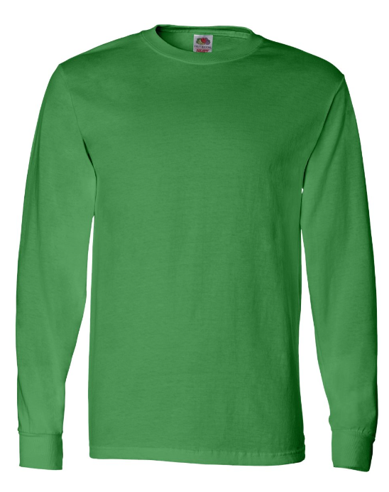 Blank Long Sleeve Dark Color Size 2XL - 5XL T-Shirts for Sublimation and Transfers