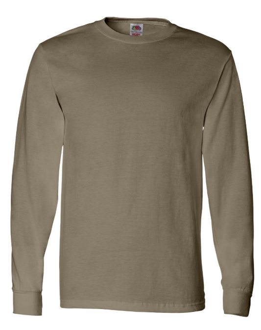 Blank Long Sleeve Dark Color Size 2XL - 5XL T-Shirts for Sublimation and Transfers