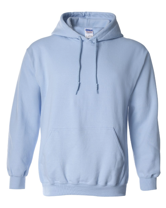 Blank Hoodie Light Color Size S - XL for Sublimation and Transfers