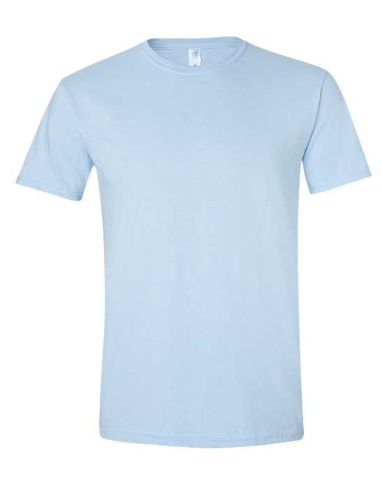 Blank Short Sleeve Light Colored Sizes 2XL - 5XL T-Shirts for Sublimation and Decals