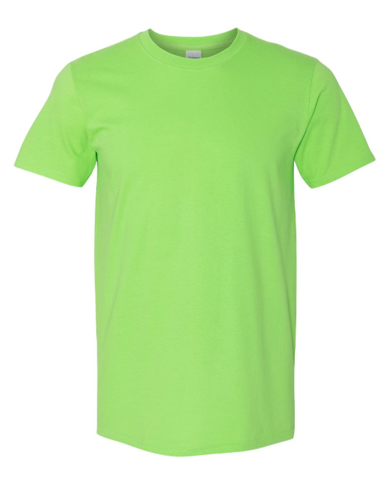 Blank Short Sleeve Light Colored Sizes 2XL - 5XL T-Shirts for Sublimation and Decals
