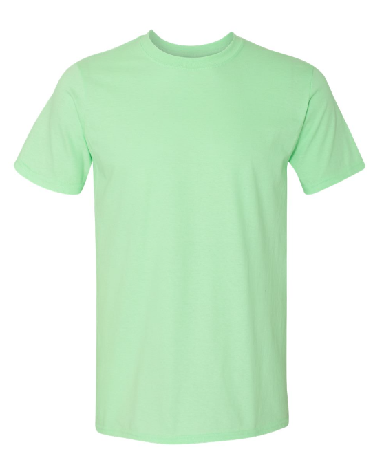 Blank Short Sleeve Light Colored Sizes 2XL - 5XL T-Shirts for Sublimation and Decals