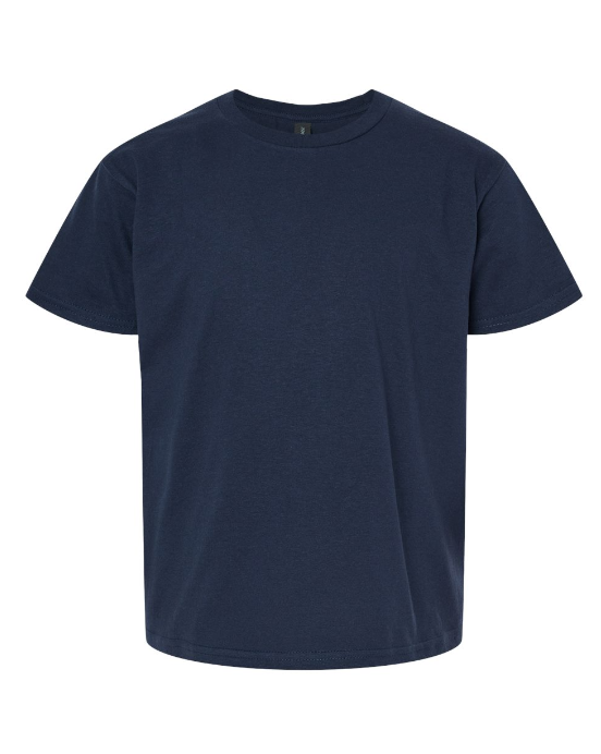 Blank Short Sleeve Solid Youth T-shirt for Sublimation and Decals