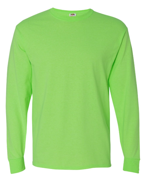 Blank Long Sleeve Light Color Size 2XL - 5XL T-Shirts for Sublimation and Transfers