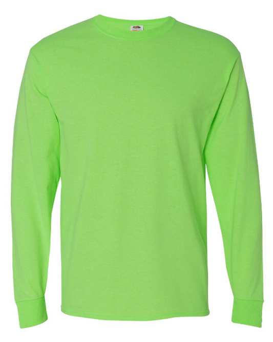 Blank Long Sleeve Light Color Size S - XL T-Shirts for Sublimation and Transfers