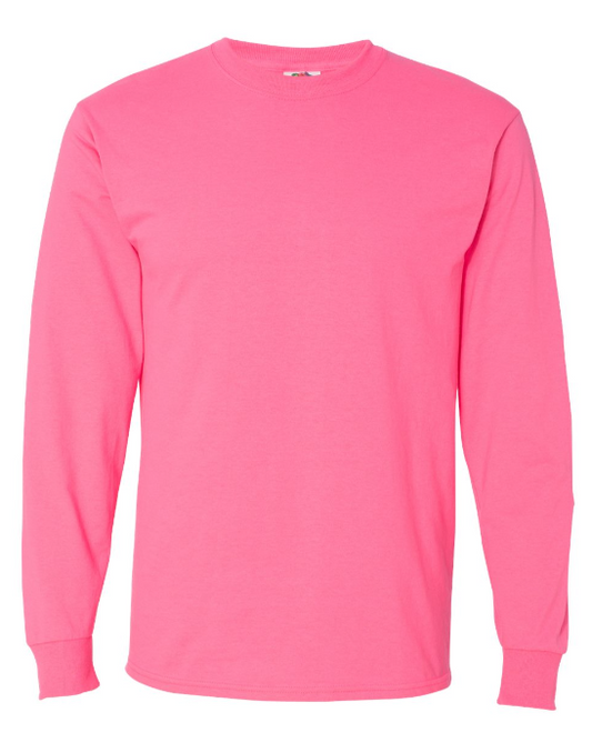 Blank Long Sleeve Light Color Size 2XL - 5XL T-Shirts for Sublimation and Transfers